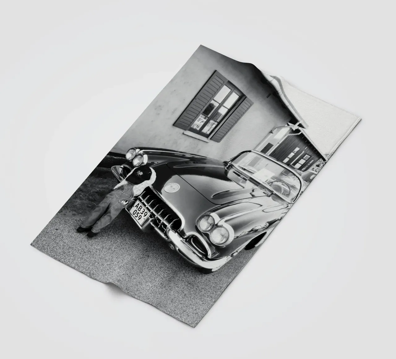 Oldtimer manta de franela de DigiWunderwerk