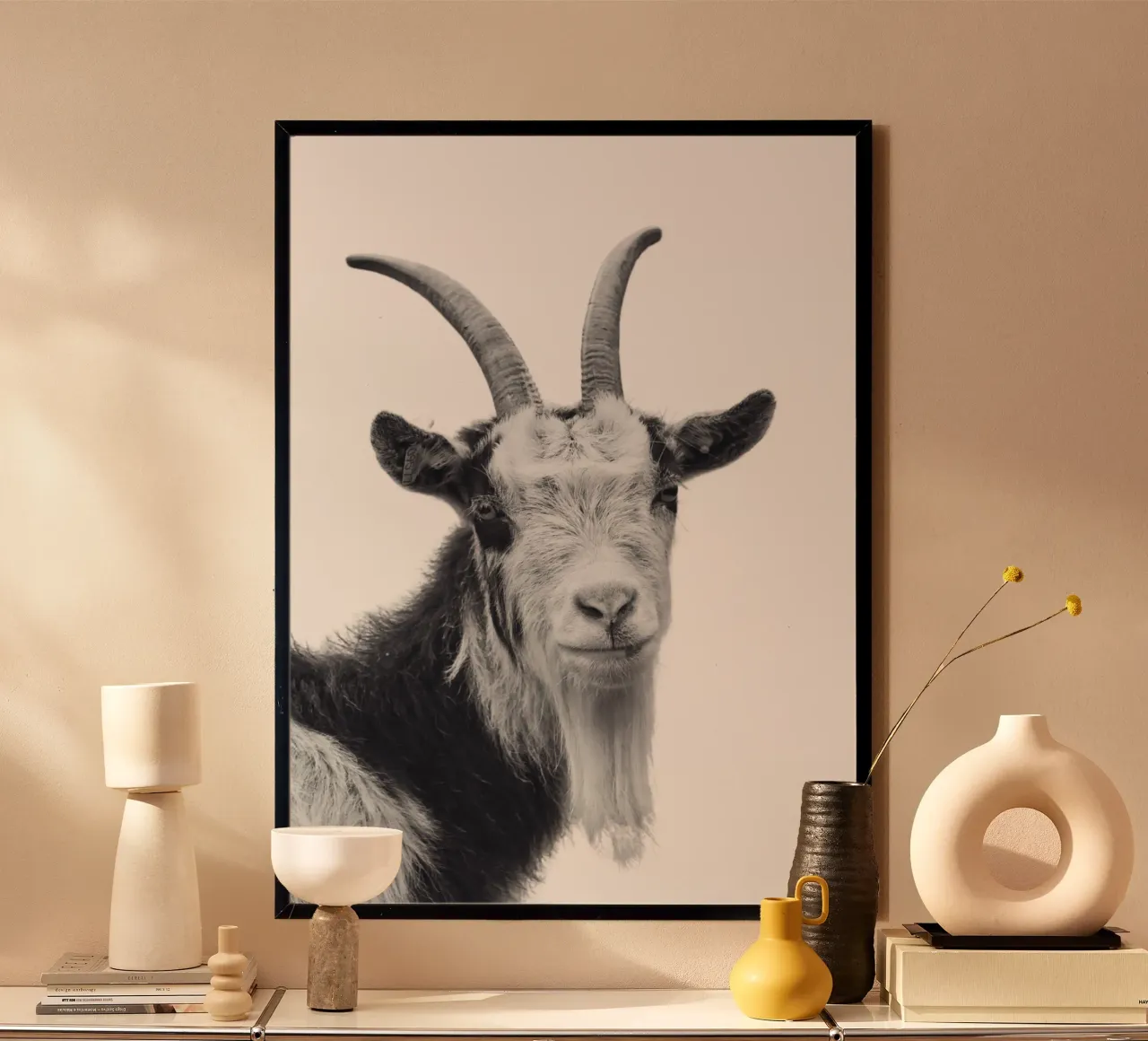 Ziege poster da DigiWunderwerk