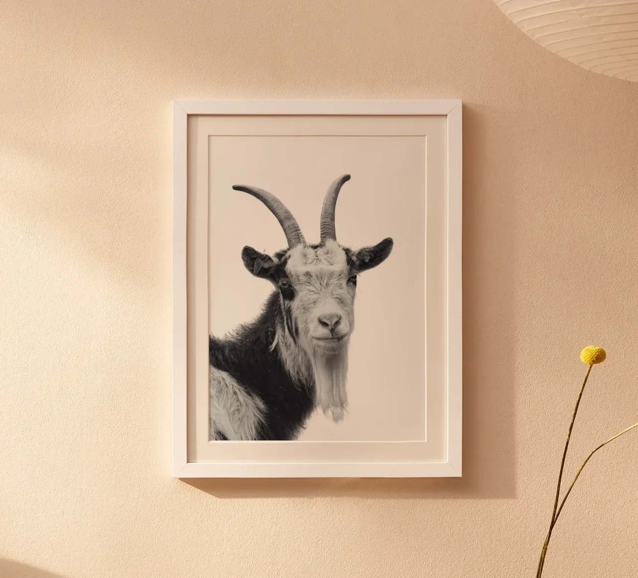 Ziege poster da DigiWunderwerk