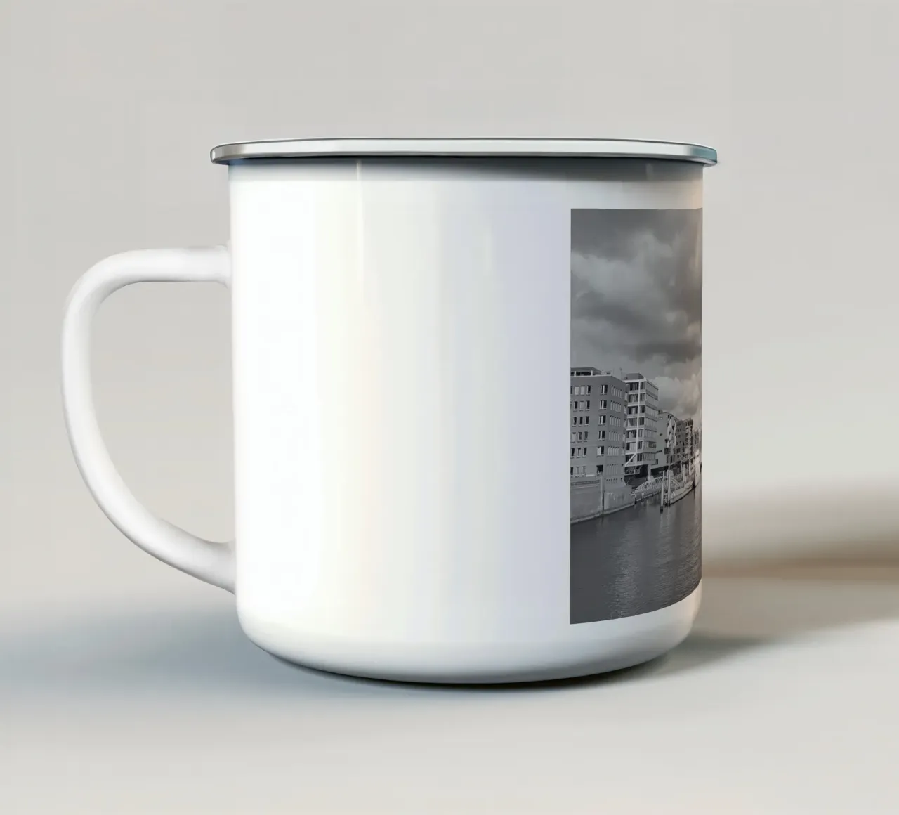 HAMBURG | HAFENCITY tazza in smalto da DigiWunderwerk