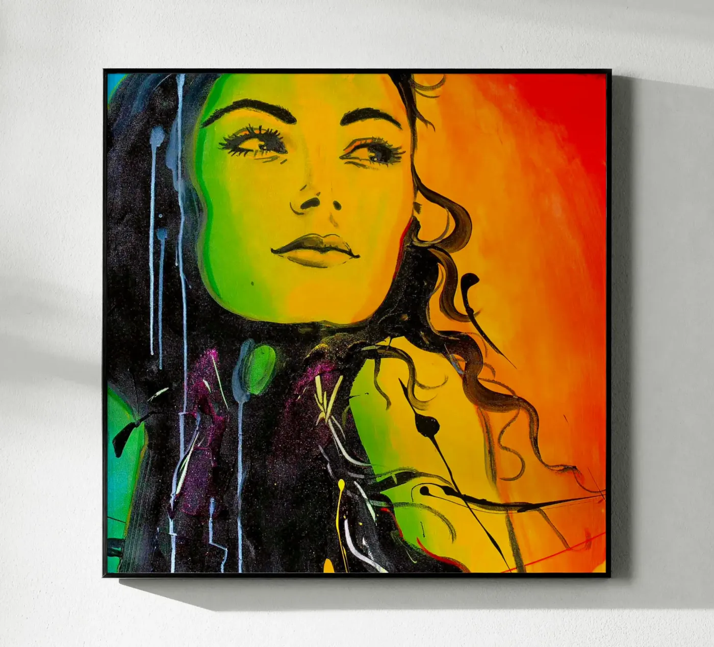 Carmen Acryl-Glas von Happy 😃 Art 🎨 by Christine Schnoell