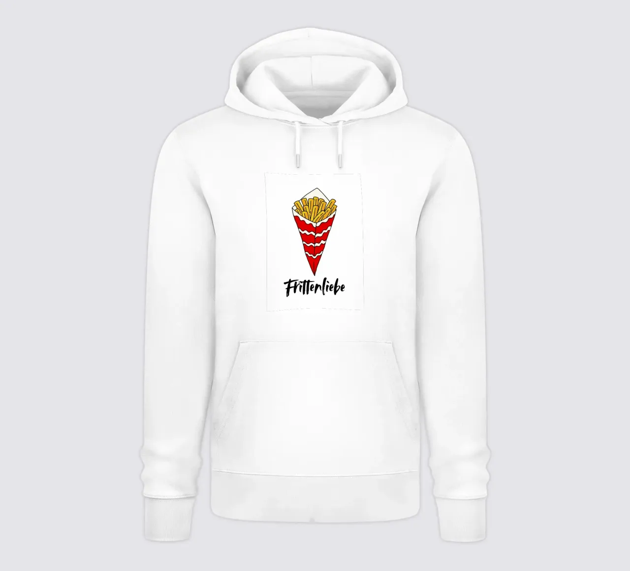 Frittenliebe felpa con cappuccio da DigiWunderwerk