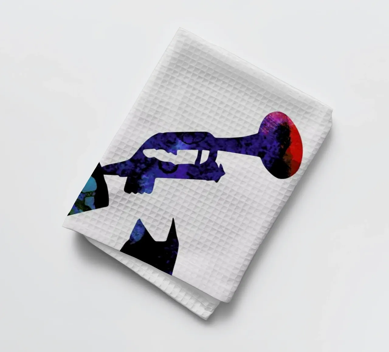 Miles Davis canovaccio da cucina da Naxart