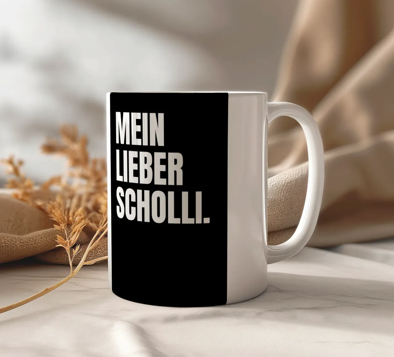 MEIN LIEBER SCHOLLI tazza in ceramica da DigiWunderwerk