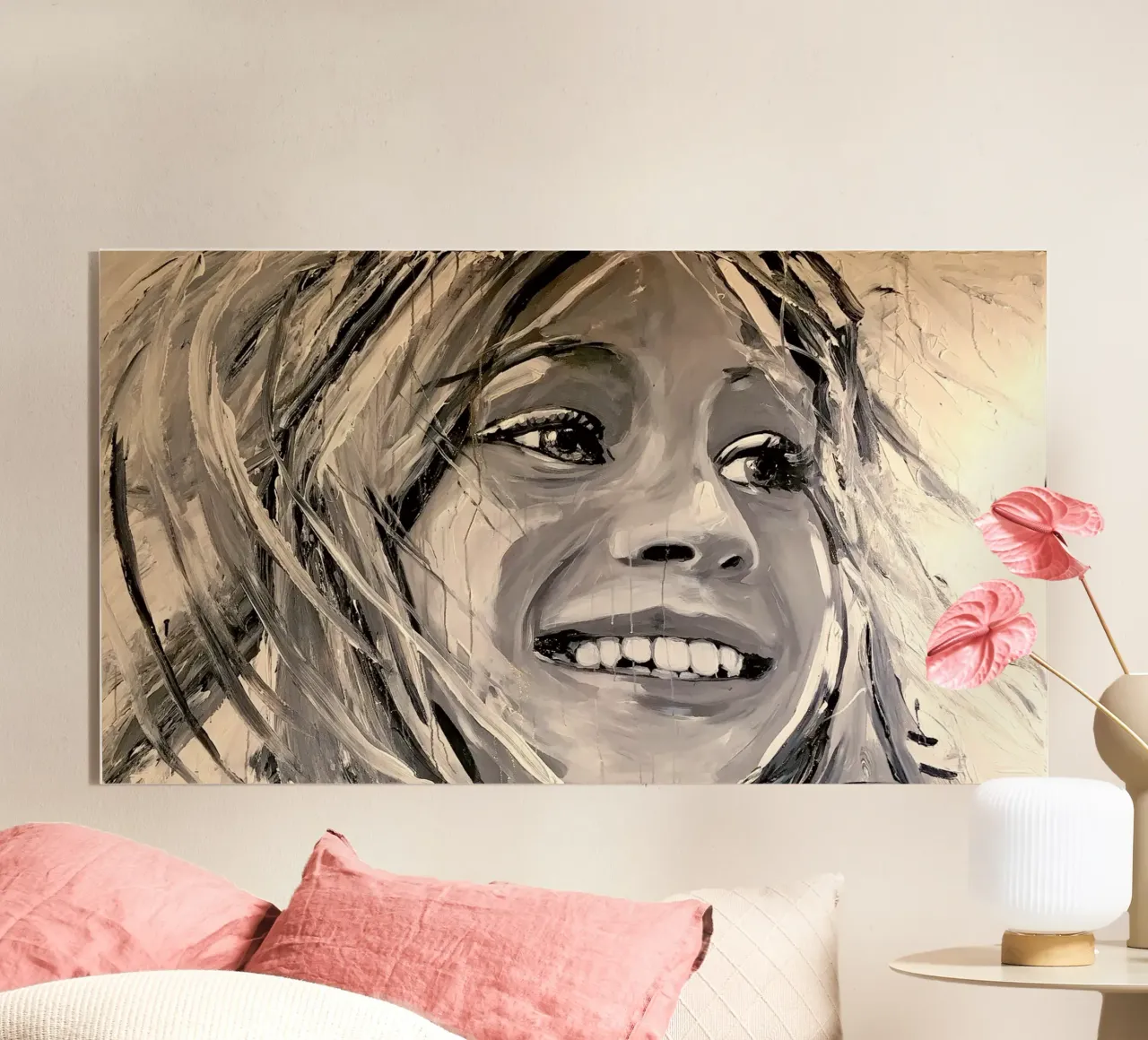 Freude / Joy plexiglass da Happy 😃 Art 🎨 by Christine Schnoell