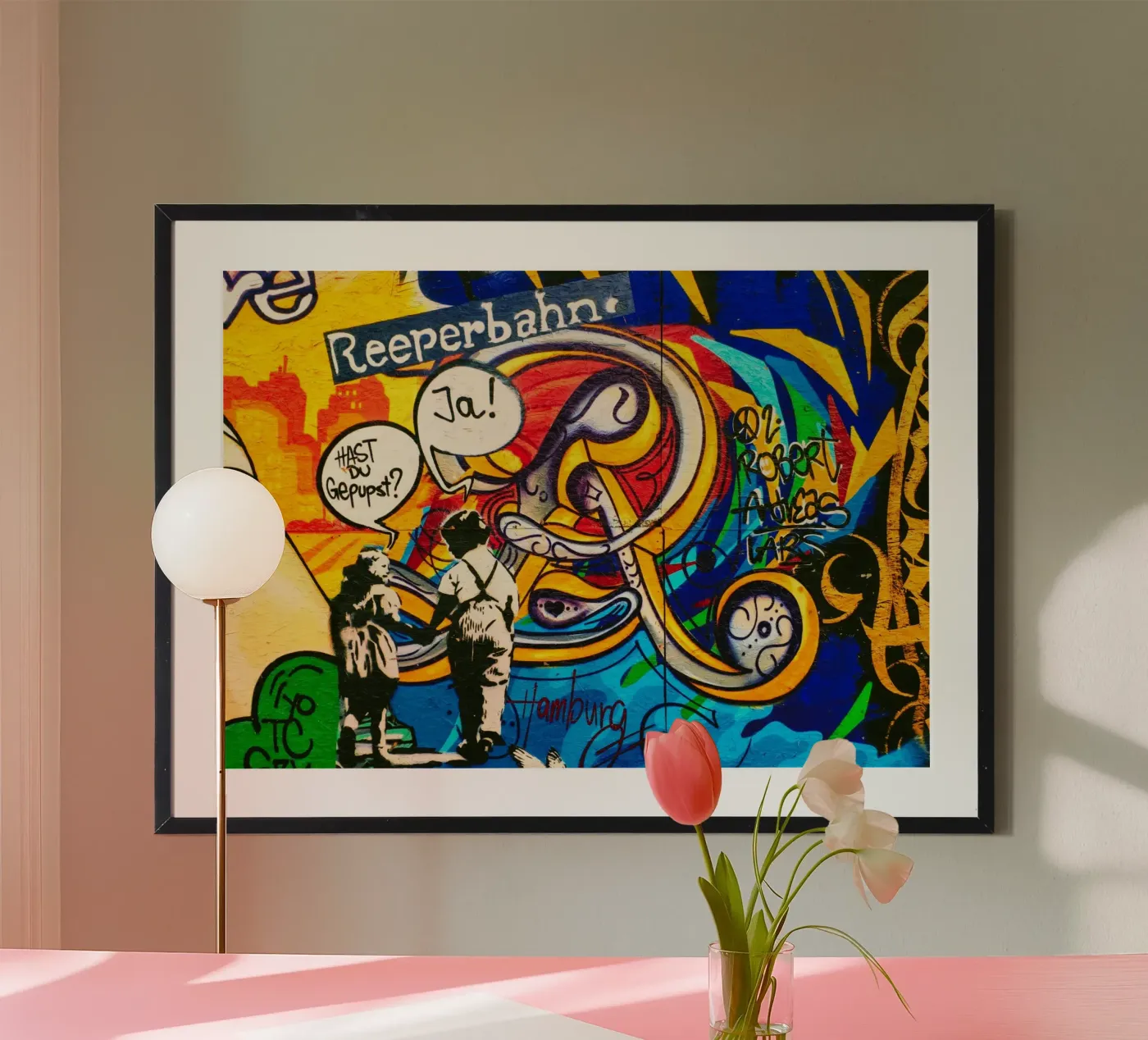 Reeperbahn Graffiti poster da DigiWunderwerk