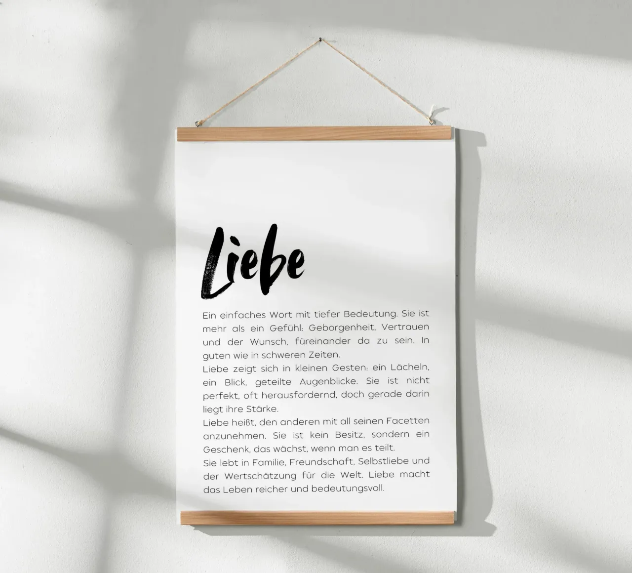Definition Liebe poster da DigiWunderwerk