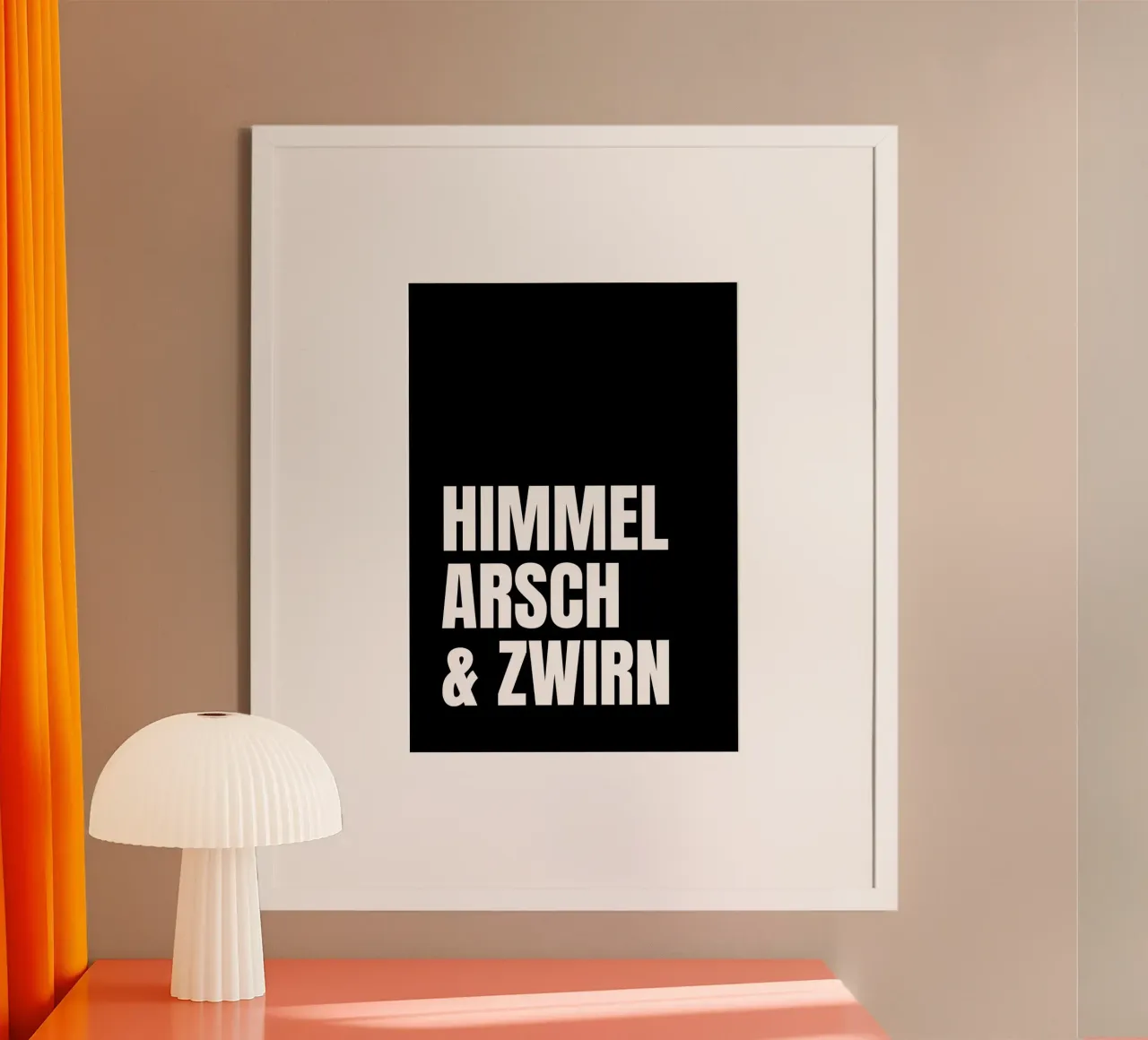 Himmel, Arsch & Zwirn poster da DigiWunderwerk