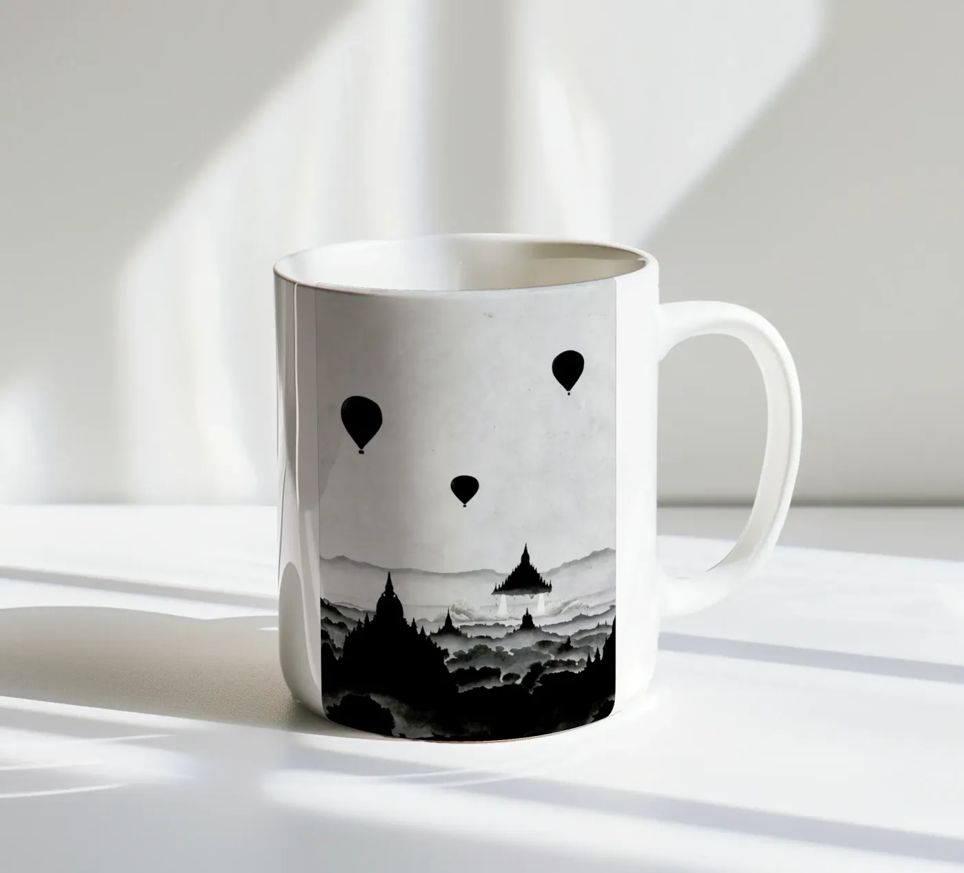 Aurora ceramic mug by Florent Bodart