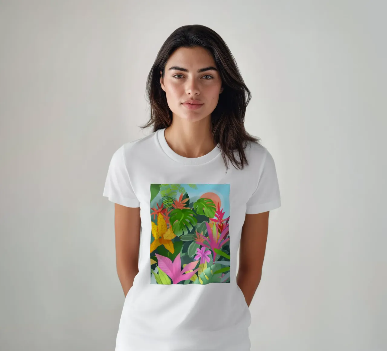 Tropic Botanials t-shirt by PetrArts