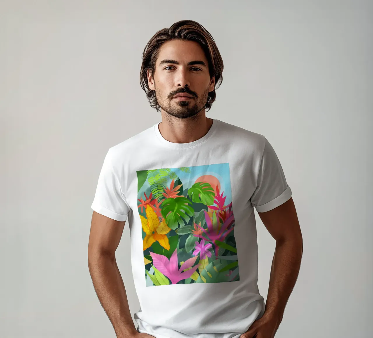 Tropic Botanials t-shirt by PetrArts