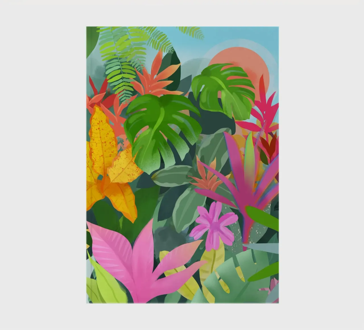Tropic Botanials notebook by PetrArts