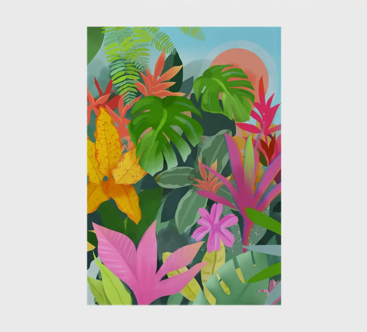 Tropic Botanials notebook by PetrArts
