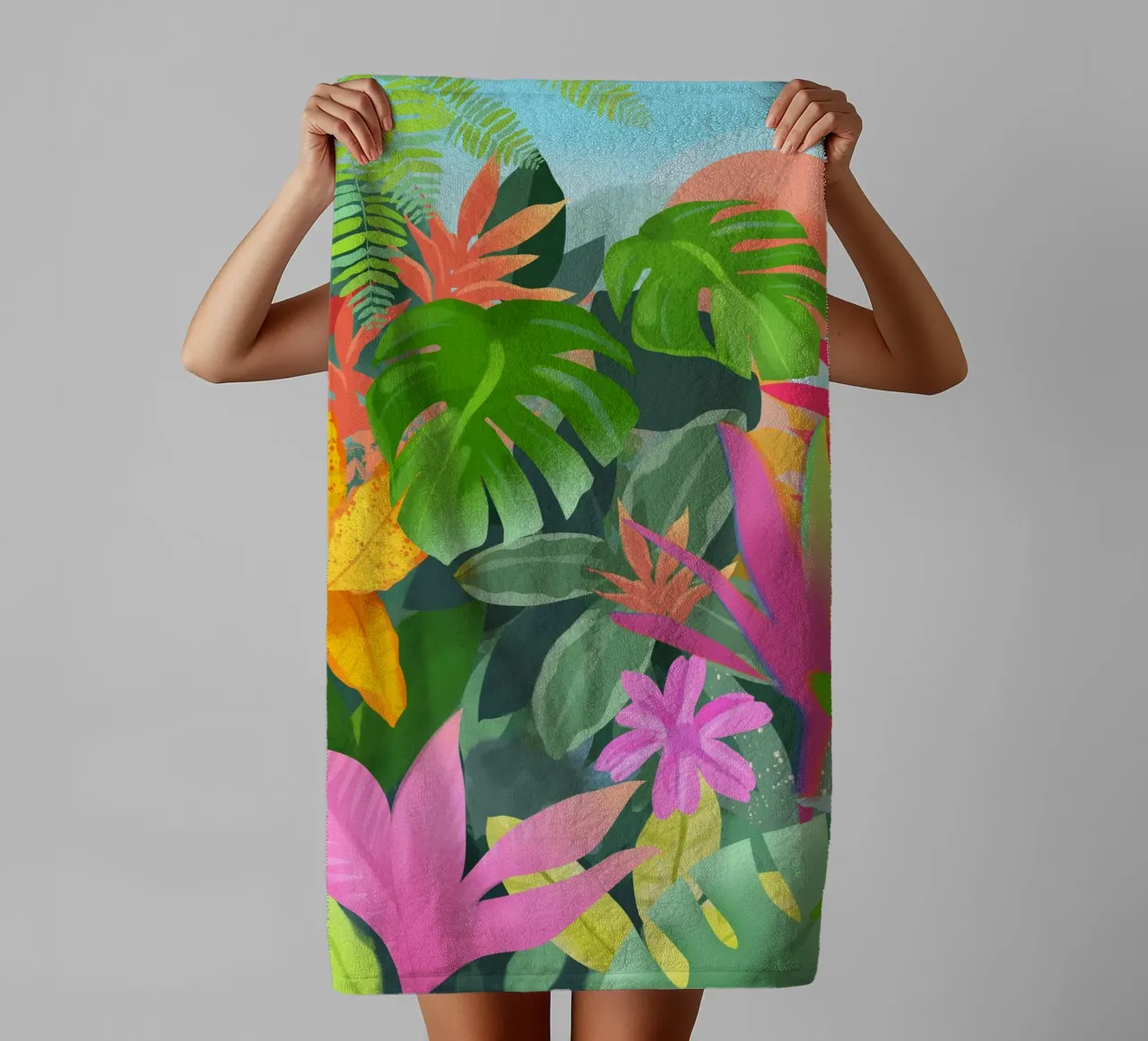 Tropic Botanials asciugamano da bagno da PetrArts