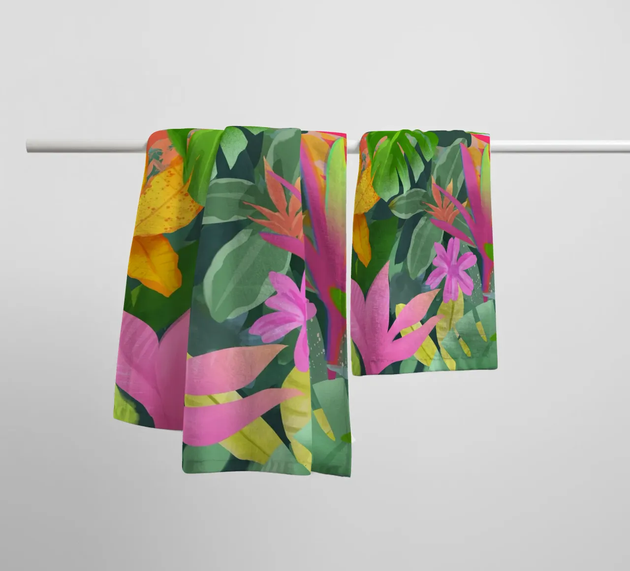 Tropic Botanials asciugamano da bagno da PetrArts