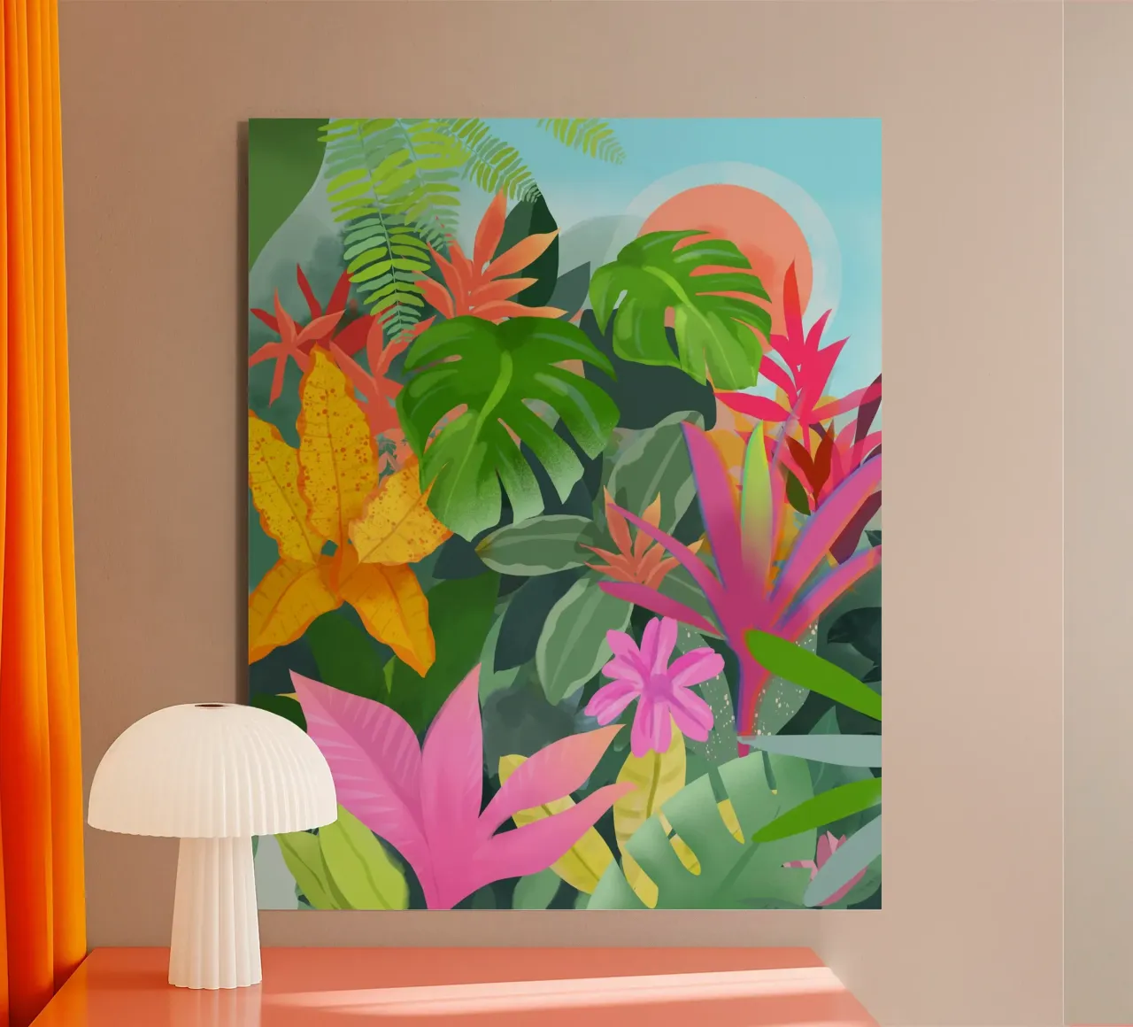 Tropic Botanials alu-dibond by PetrArts