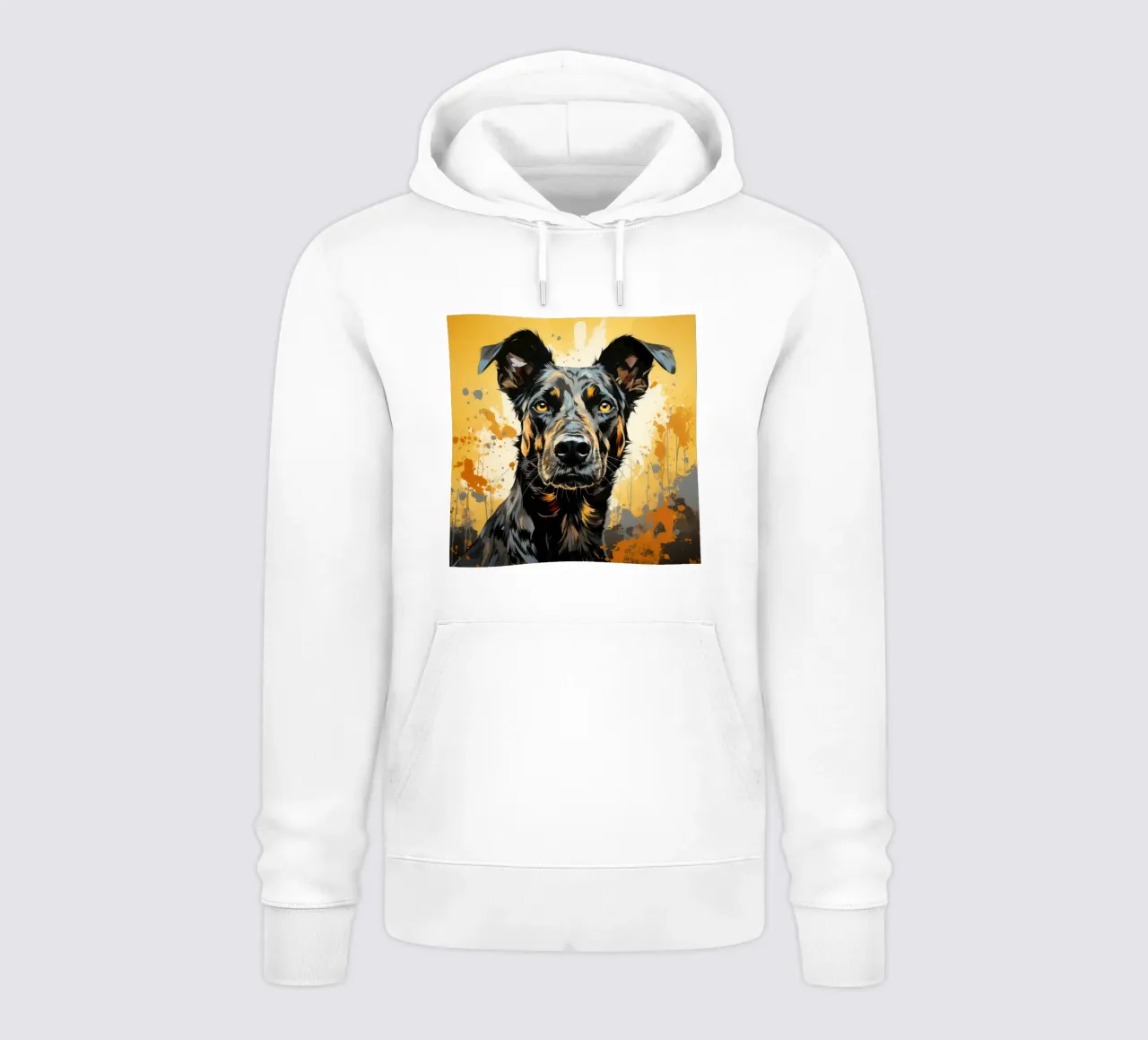 Retrato de perro salvaje africano sudadera con capucha de Animal Portraits