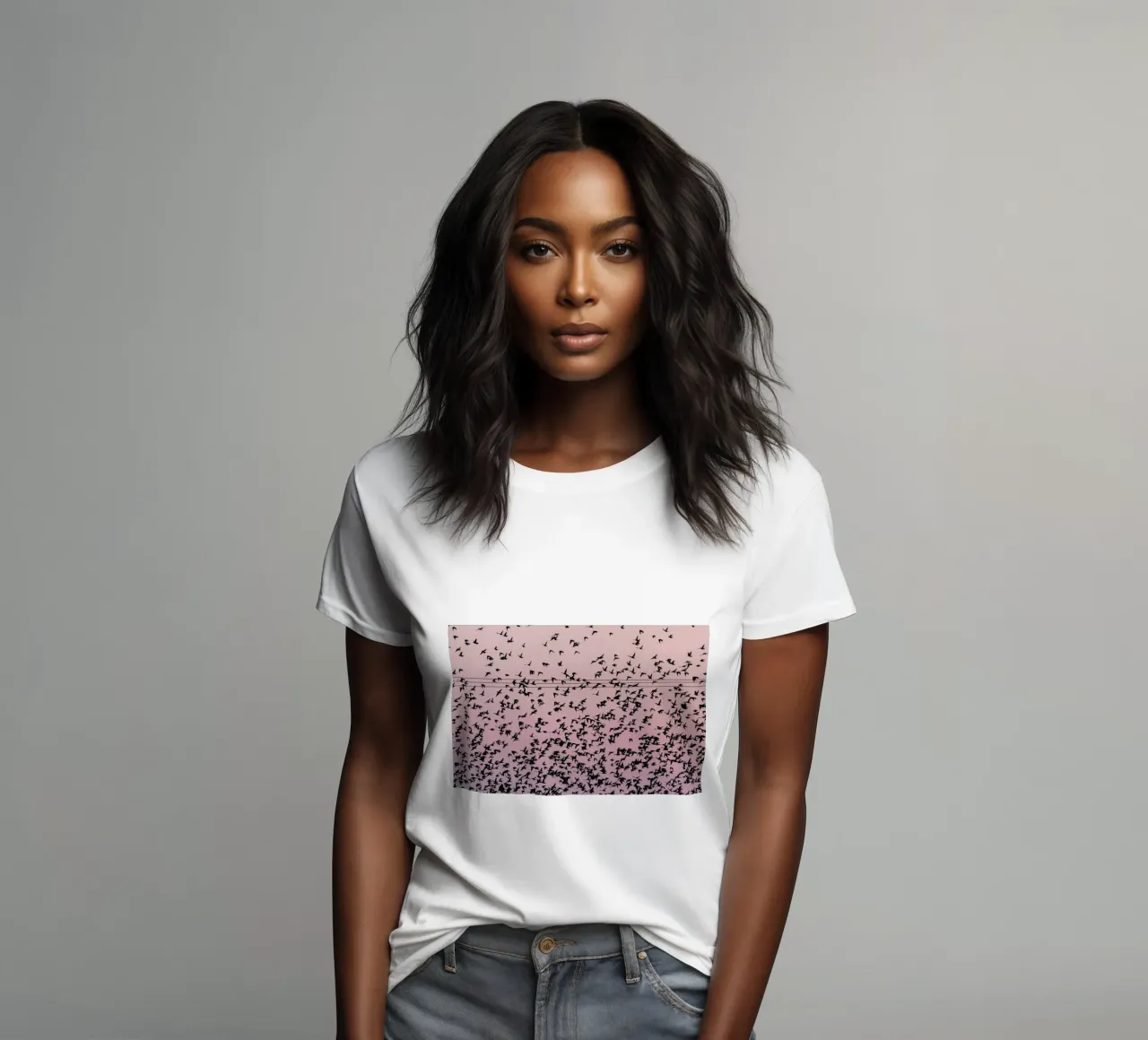 Chaos in Bird Migration by @matthcon01 t-shirt da donna da EyeEm Mobile GmbH