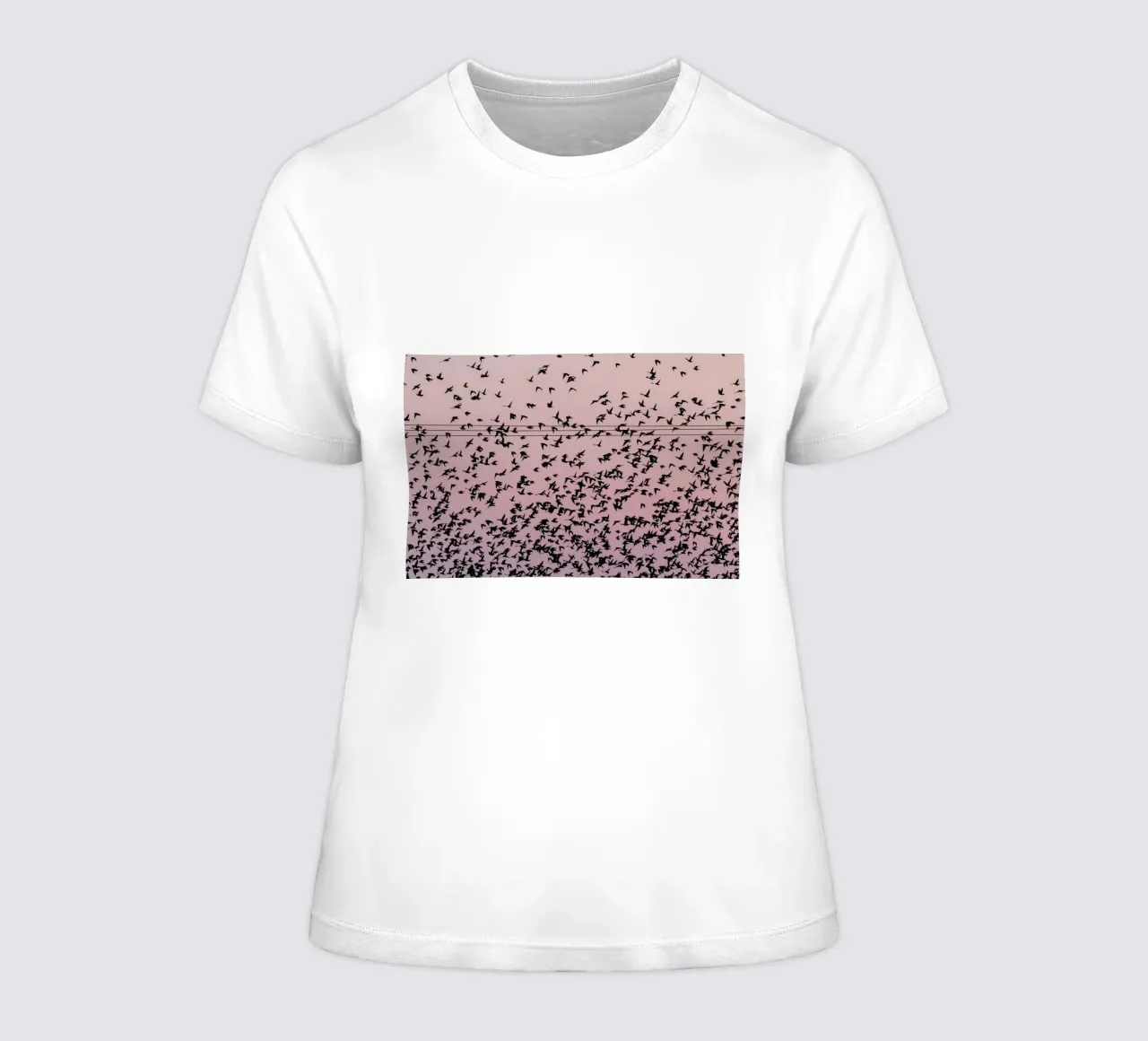 Chaos in Bird Migration by @matthcon01 t-shirt ajusté pour femmes de EyeEm Mobile GmbH