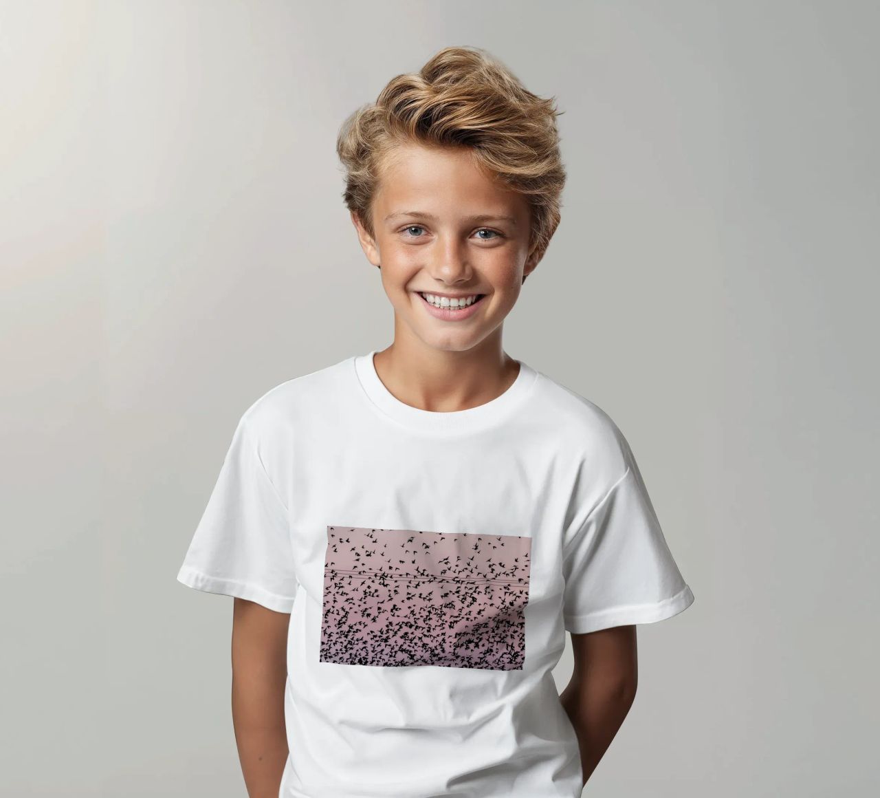 Chaos in Bird Migration by @matthcon01 t-shirt bambini da EyeEm Mobile GmbH