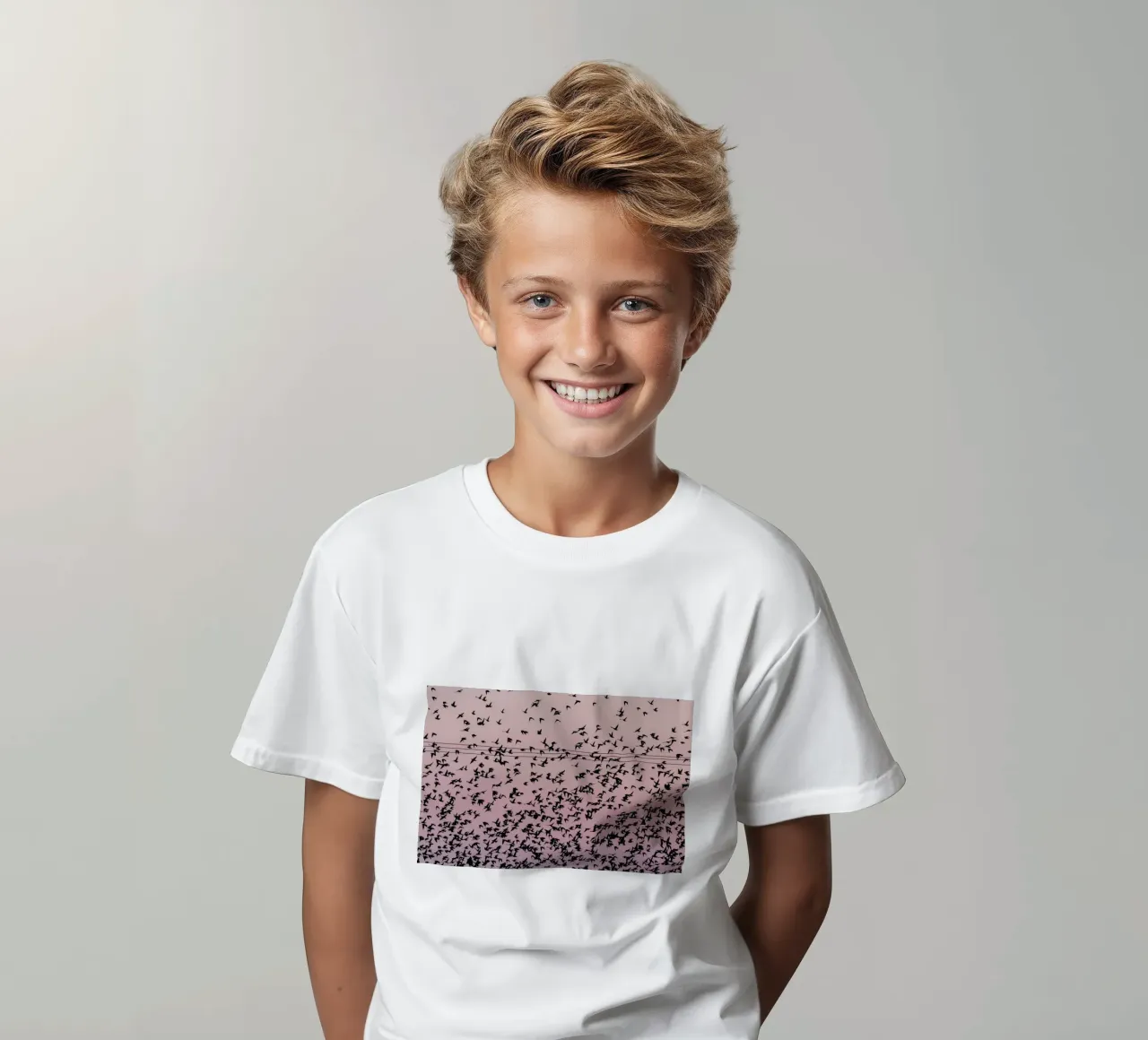 Chaos in Bird Migration by @matthcon01 camiseta para niños de EyeEm Mobile GmbH