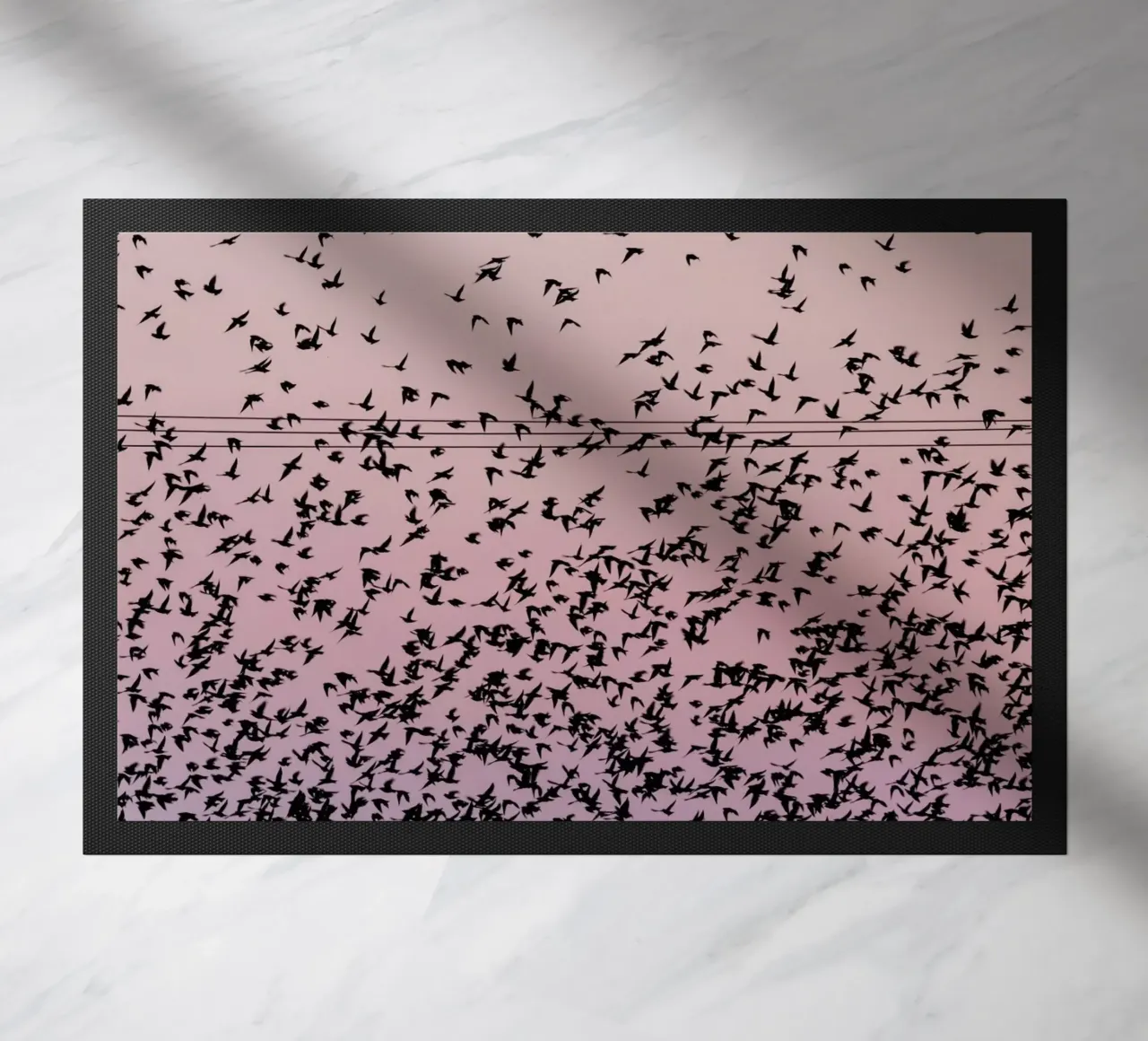 Chaos in Bird Migration by @matthcon01 Fußmatte von EyeEm Mobile GmbH
