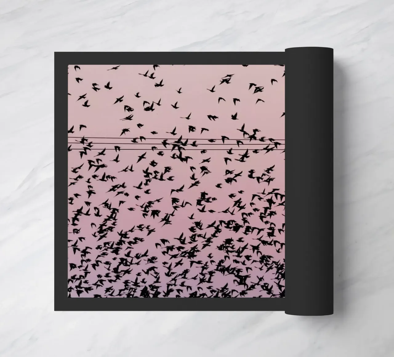 Chaos in Bird Migration by @matthcon01 Fußmatte von EyeEm Mobile GmbH