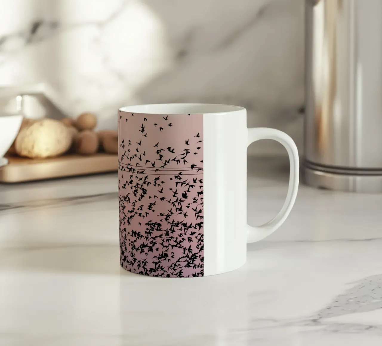 Chaos in Bird Migration by @matthcon01 mug en céramique de EyeEm Mobile GmbH