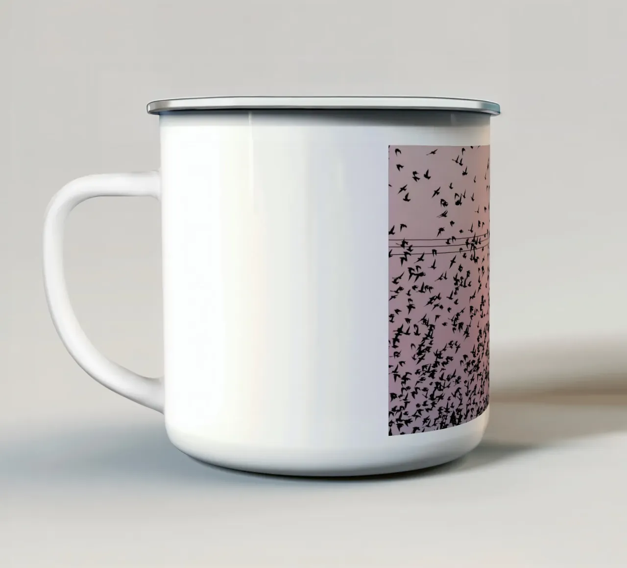 Chaos in Bird Migration by @matthcon01 mug en émail de EyeEm Mobile GmbH