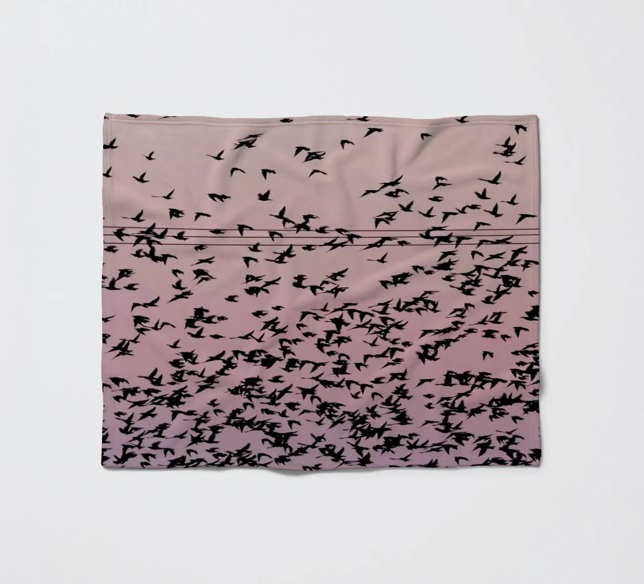 Chaos in Bird Migration by @matthcon01 Fleecedecke von EyeEm Mobile GmbH
