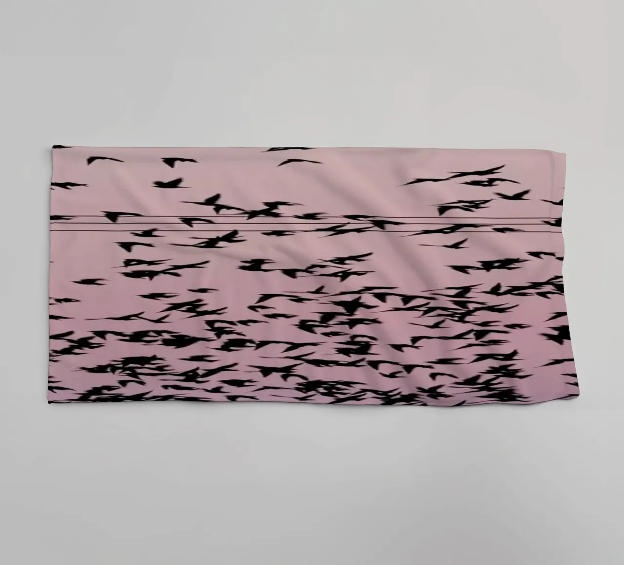 Chaos in Bird Migration by @matthcon01 serviette de bain de EyeEm Mobile GmbH