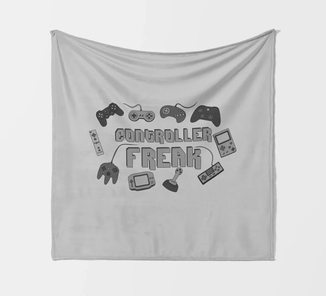 Controller-Freak Fleecedecke von Loobs