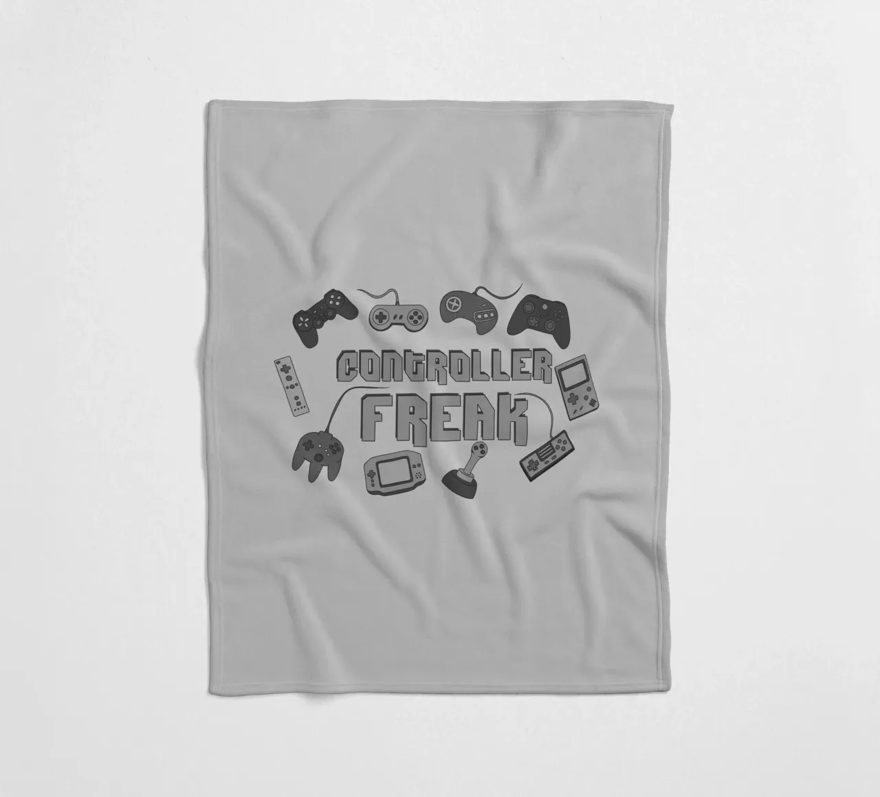 Controller-Freak Fleecedecke von Loobs