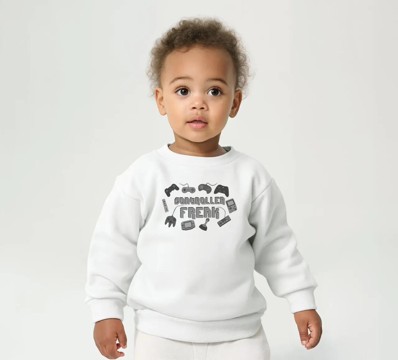 Controller Freak baby sweatshirt by Loobs