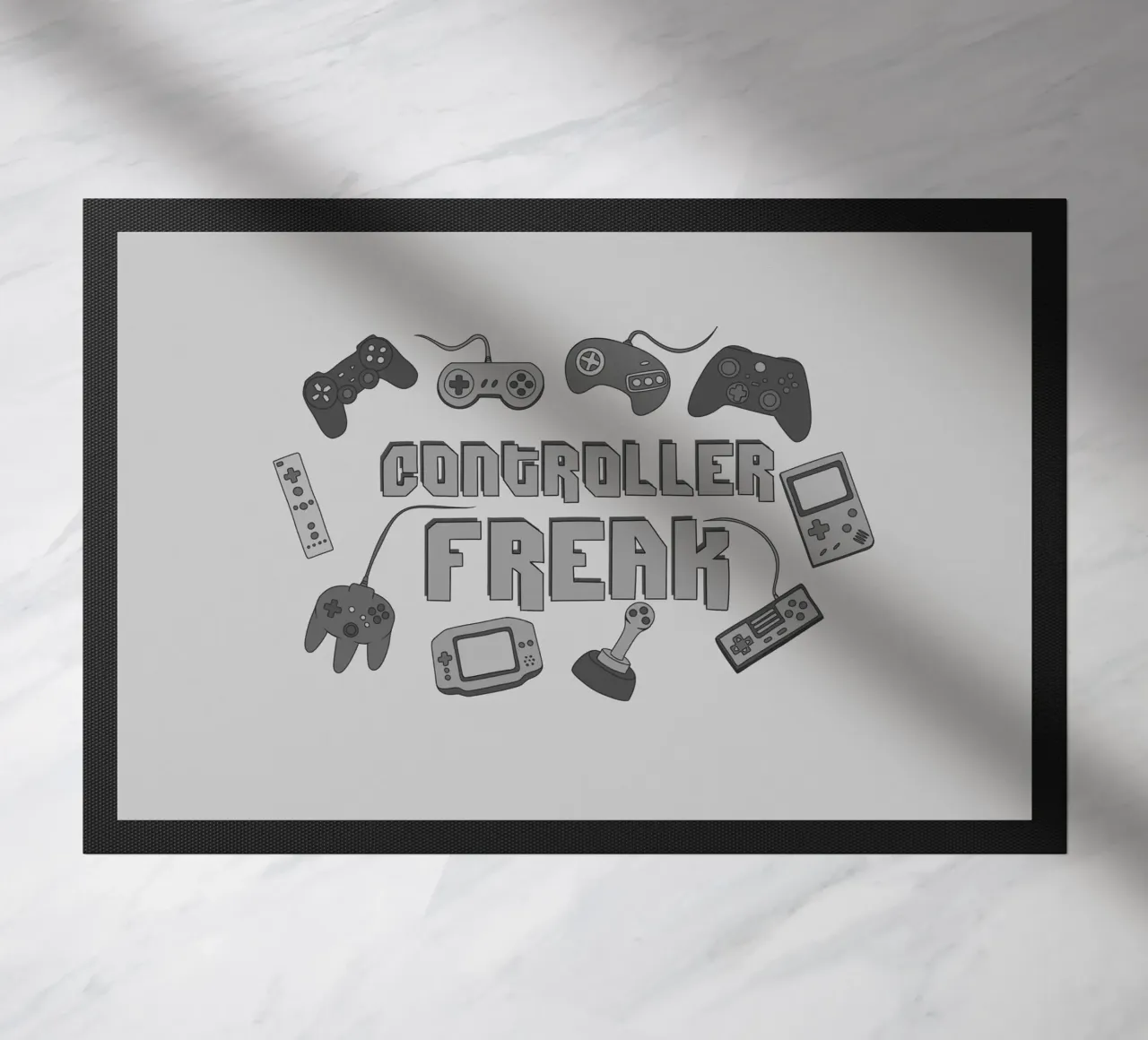 Controller Freak doormat by Loobs