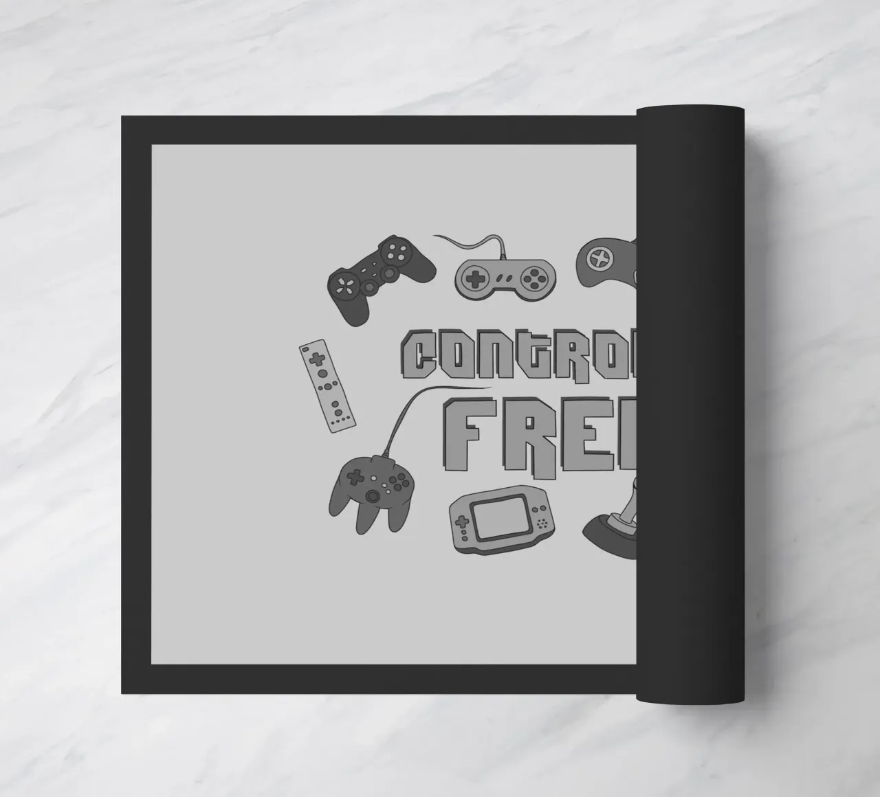 Controller Freak doormat by Loobs