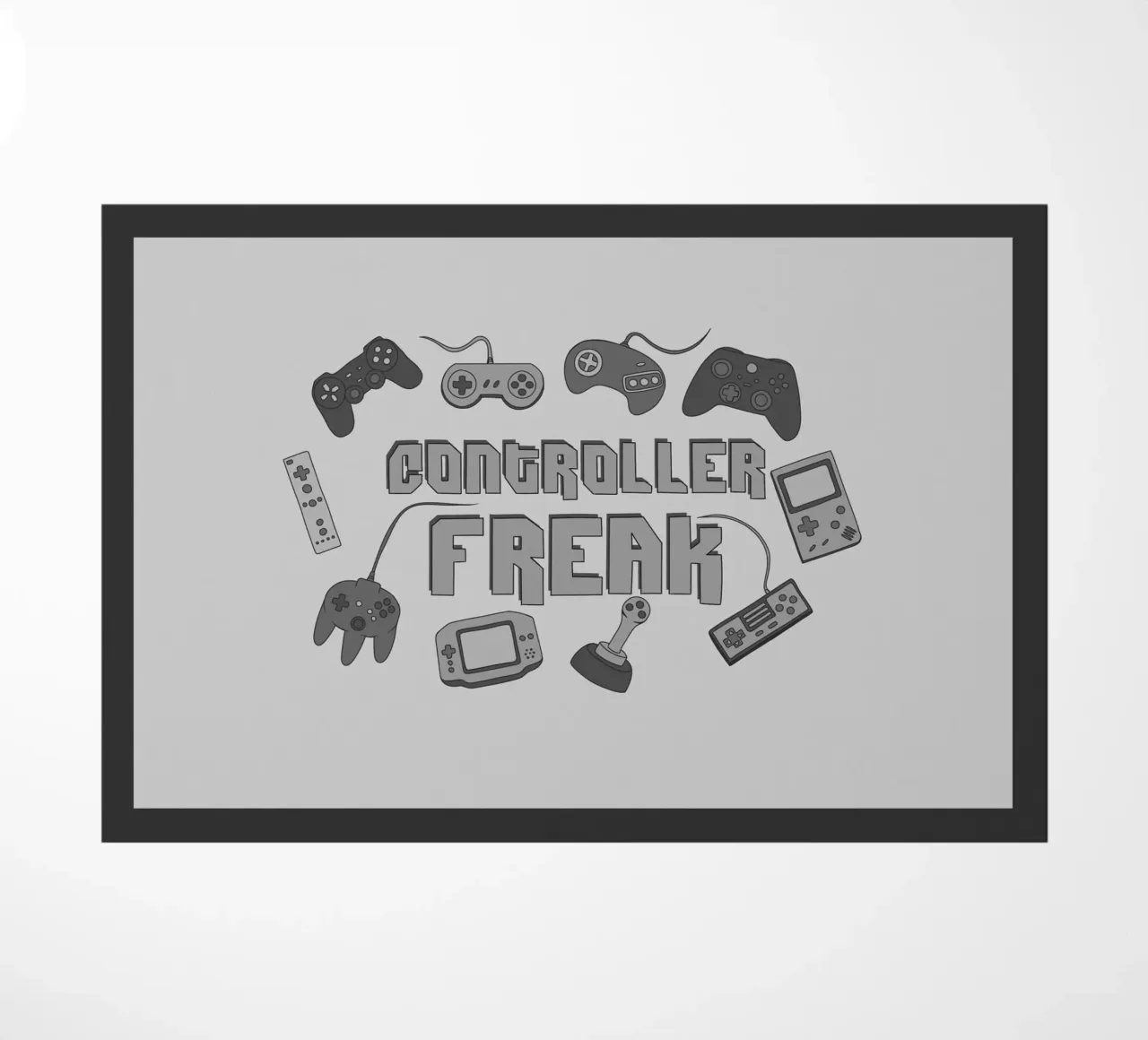 Controller Freak doormat by Loobs