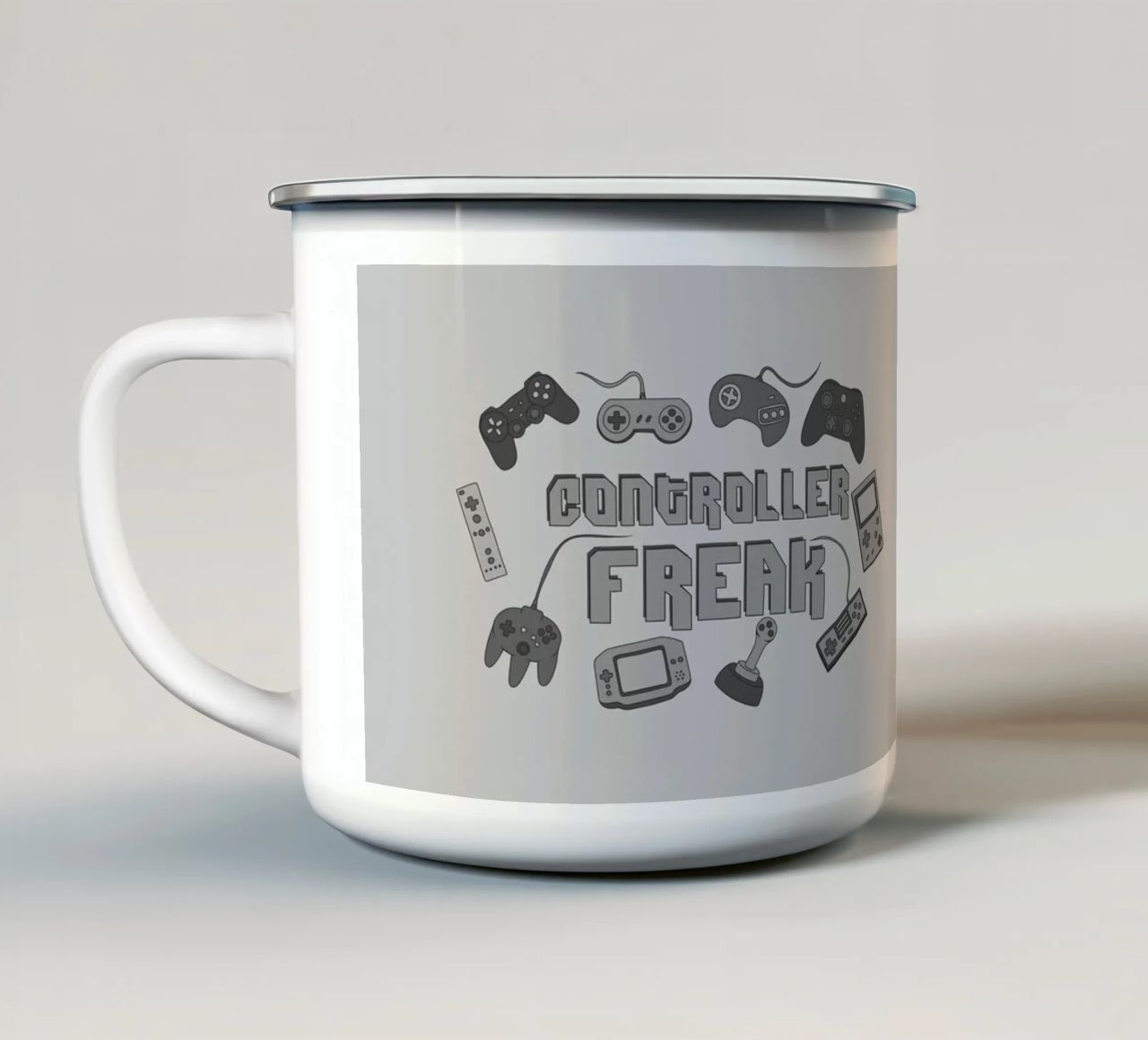 Controllore Freak tazza in smalto da Loobs