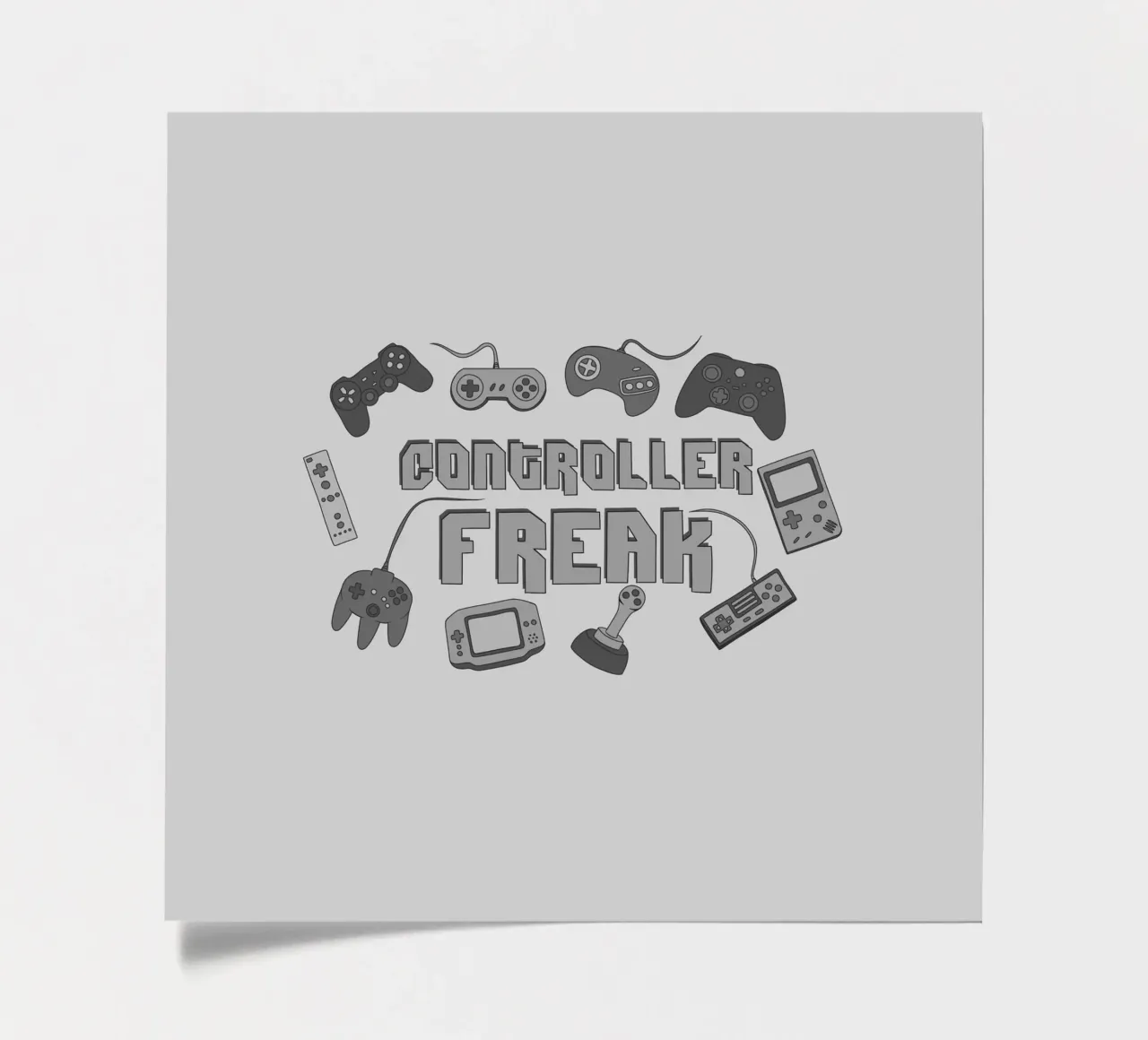 Controller Freak sticker sheet by Loobs