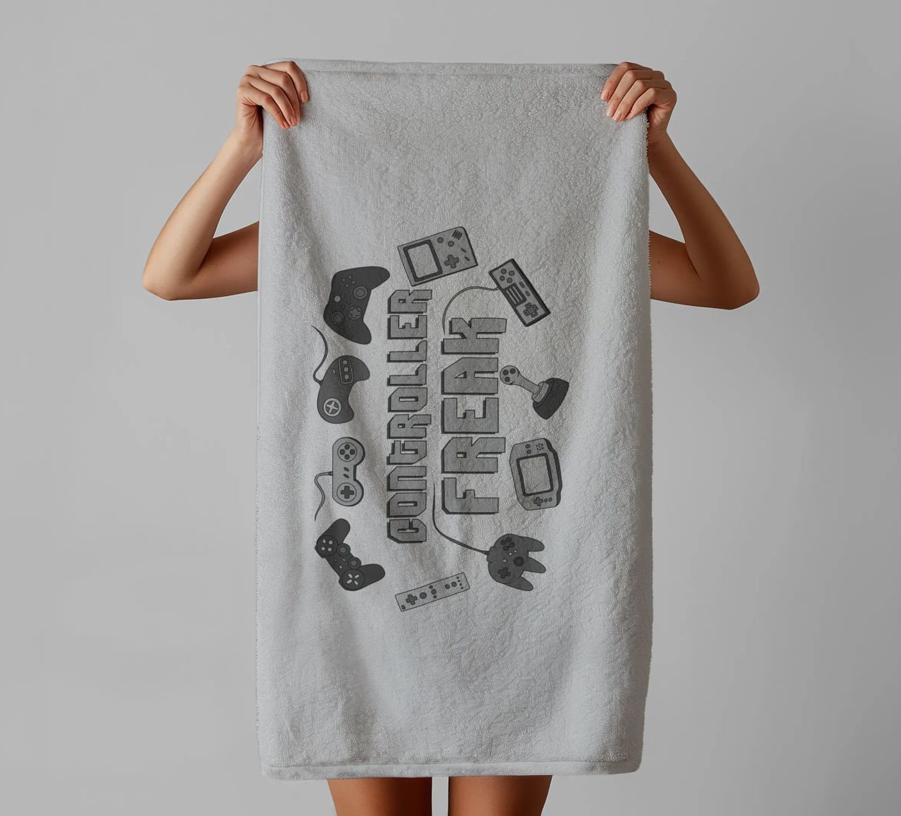 Controller Freak towel by Loobs