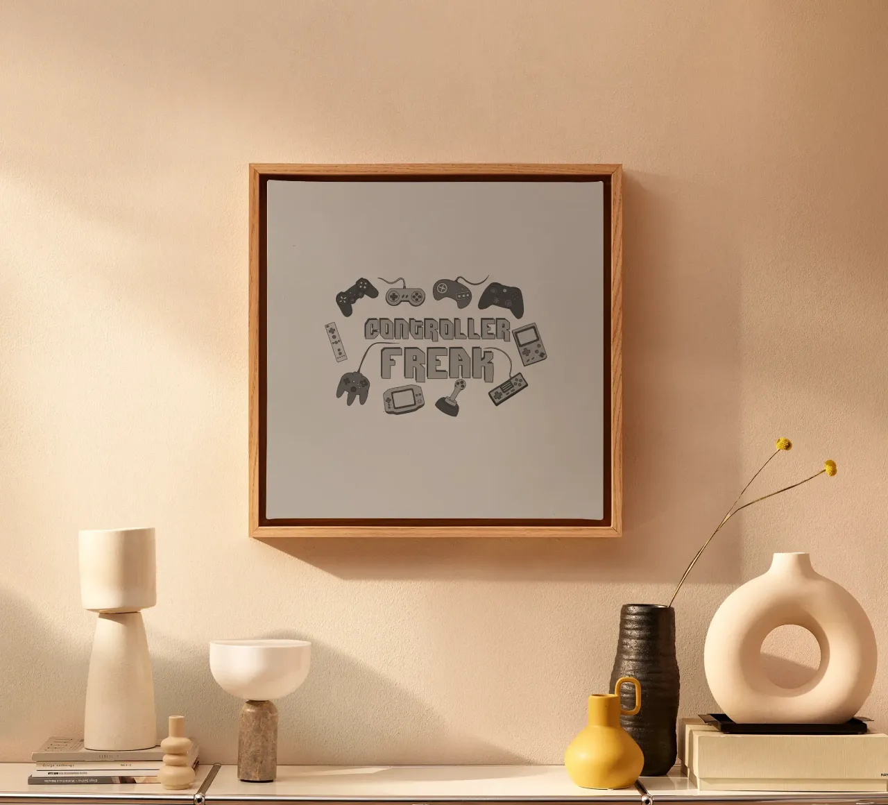 Controller Freak canvas by Loobs