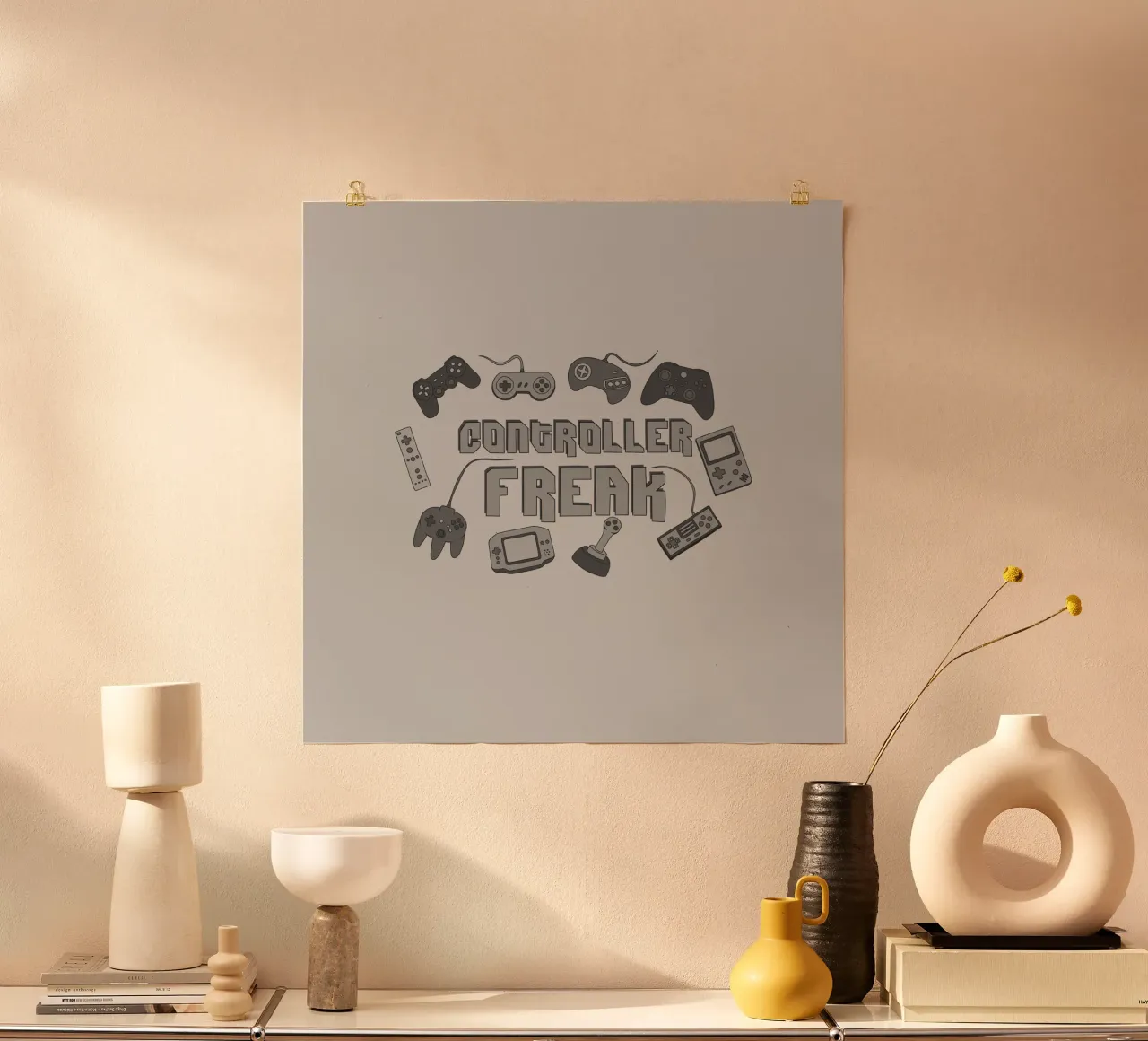 Controller-Freak Poster von Loobs