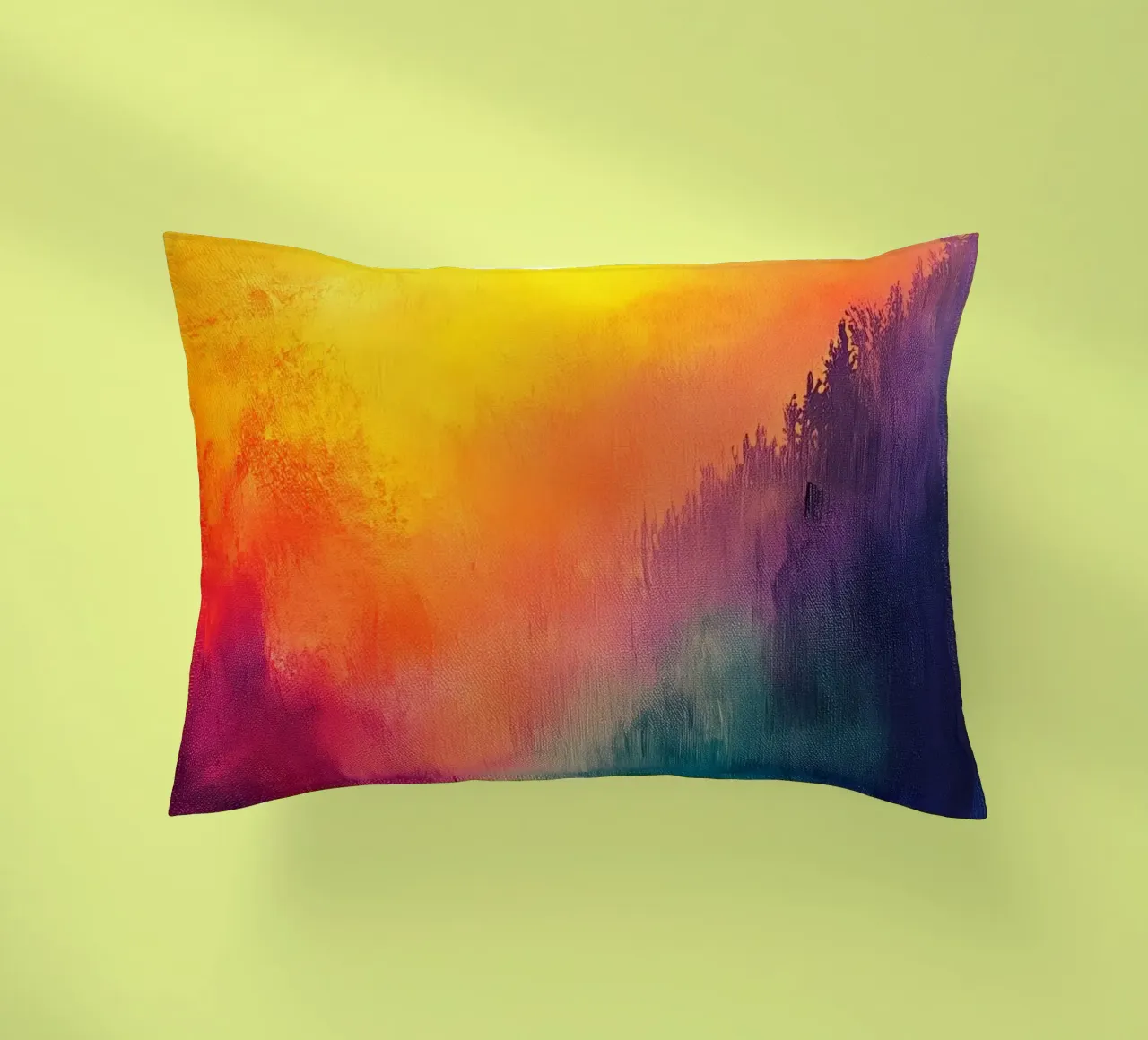 Astrazione moderna forme e colori cuscino da Justyna Jaszke JBJart