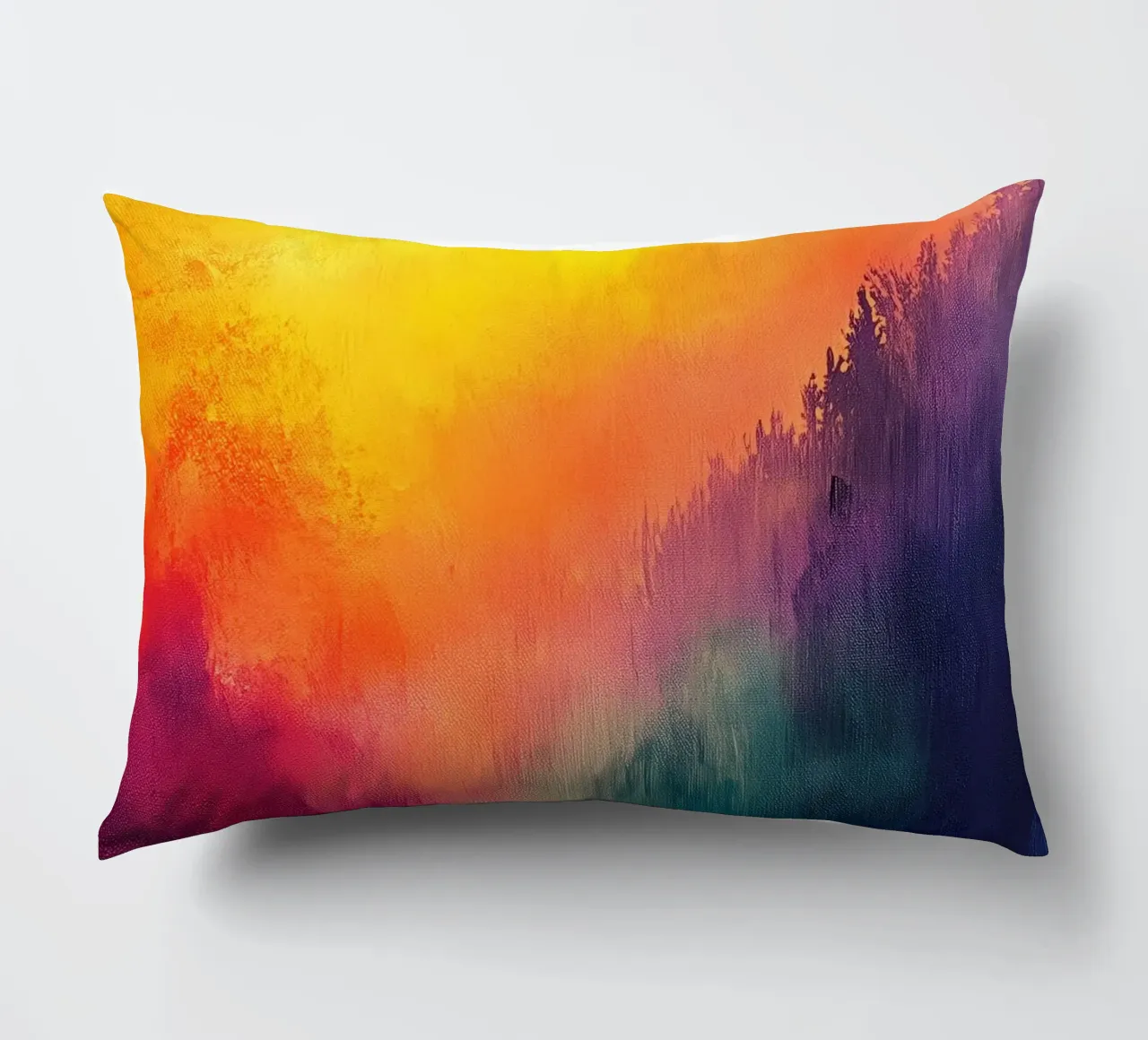 Astrazione moderna forme e colori cuscino da Justyna Jaszke JBJart