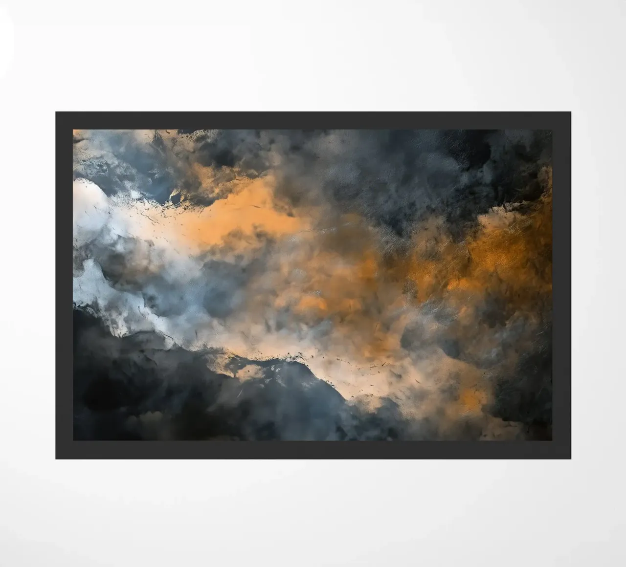 Fogy Pittura d'astrazione moderna zerbino da Justyna Jaszke JBJart