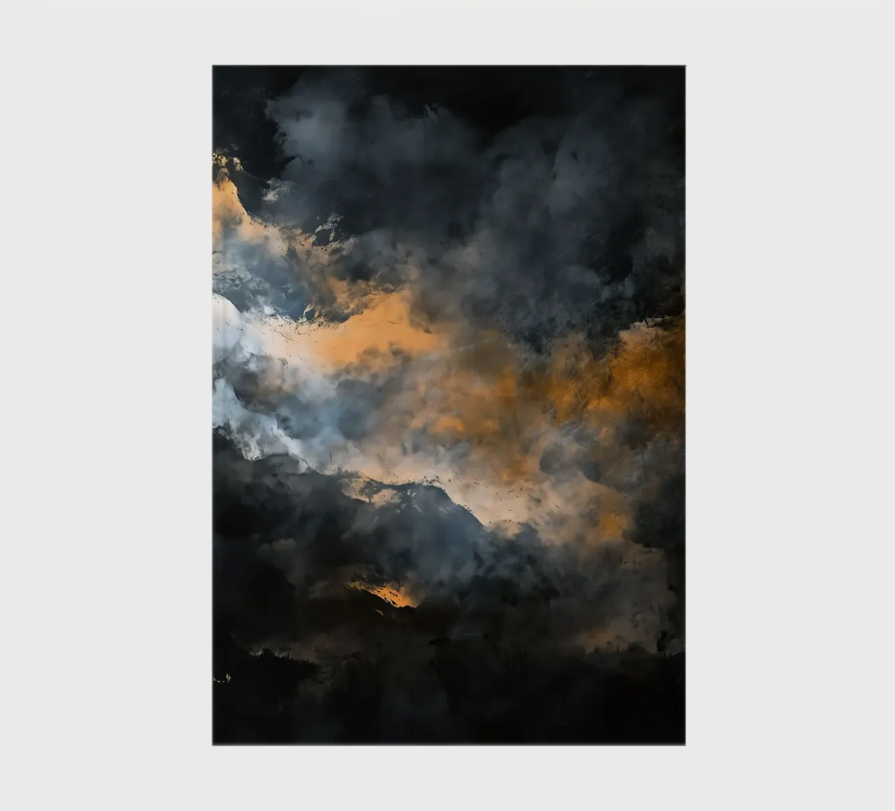Fogy Modern abstraction painting notebook by Justyna Jaszke JBJart