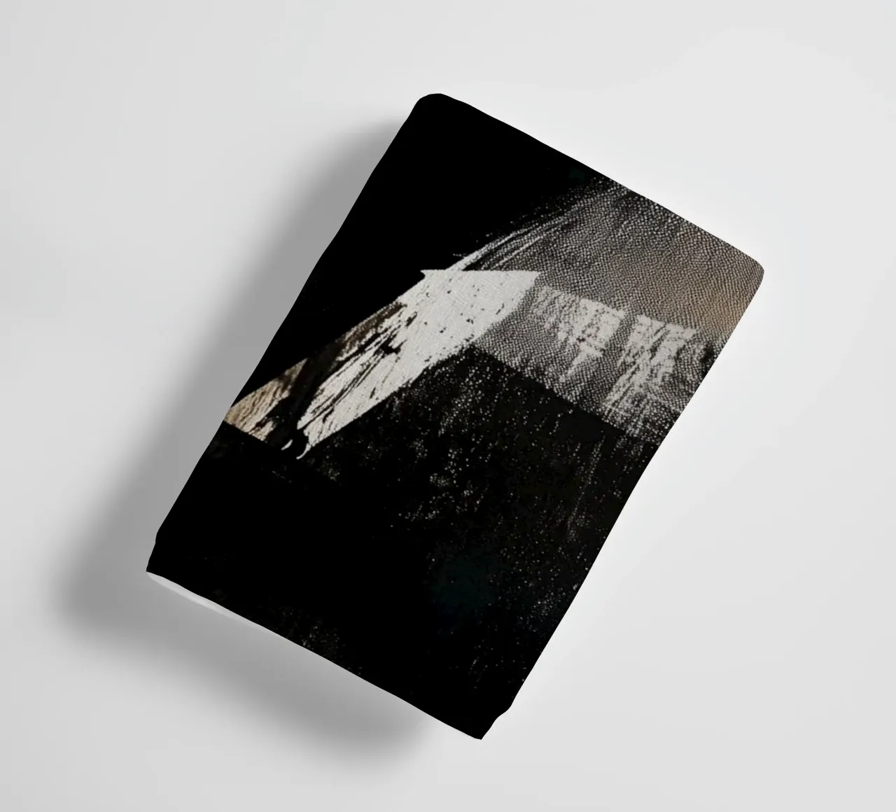 Dynamic Modern abstraction painting towel by Justyna Jaszke JBJart