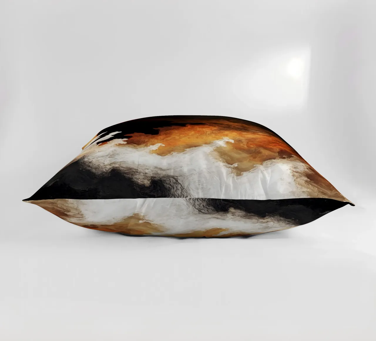Fuoco Pittura moderna d'astrazione cuscino da Justyna Jaszke JBJart