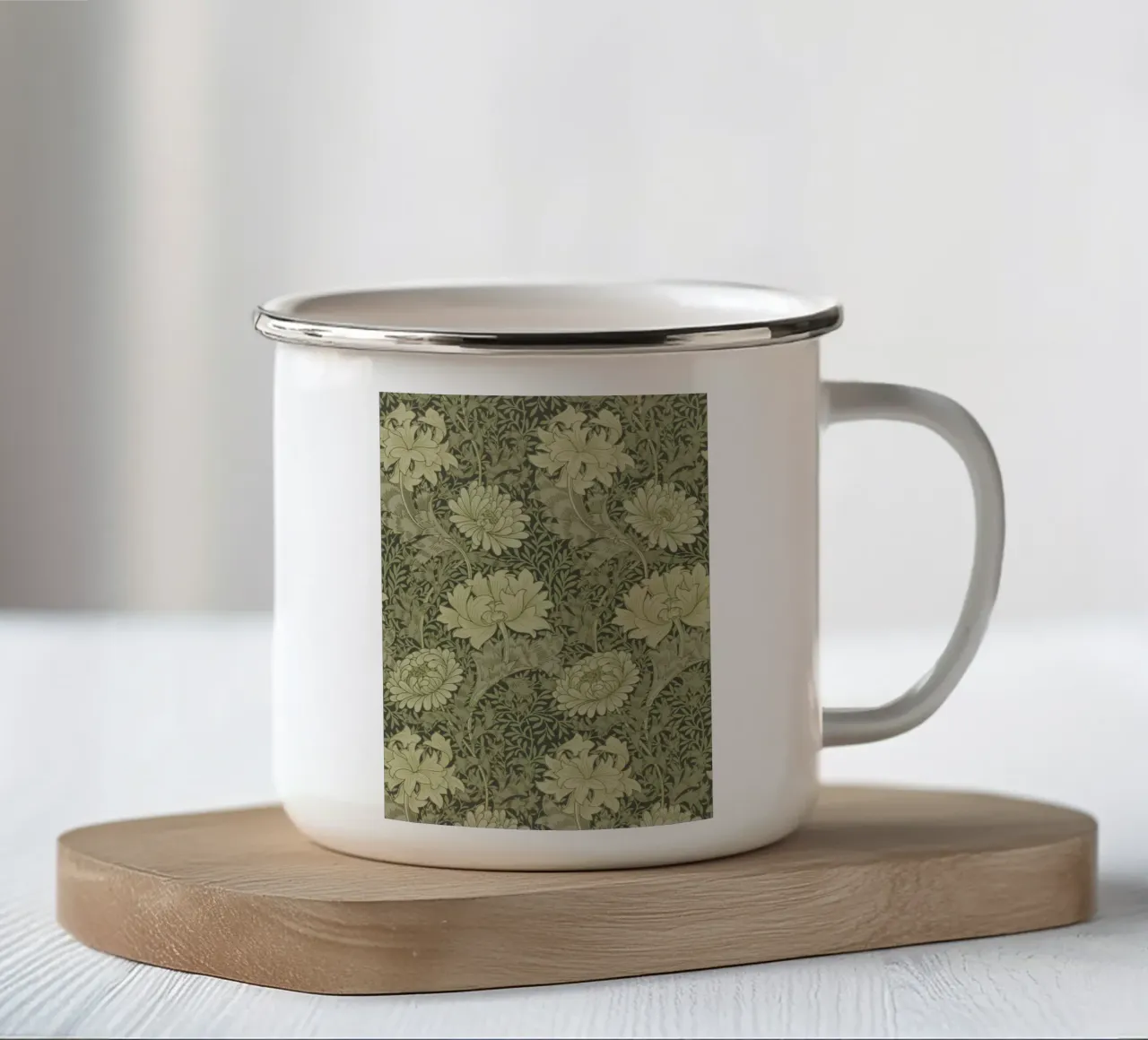 William Morris - Floral Pattern tazza in smalto da William Store