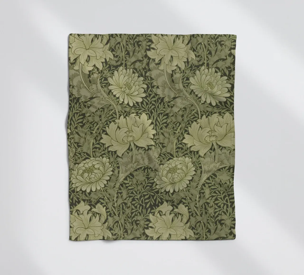 William Morris - Floral Pattern coperta in pile da William Store